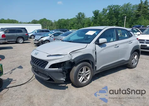 2022 Hyundai Kona Se z USA, uszkodzony, nr VIN KM8K2CAB2NU880697